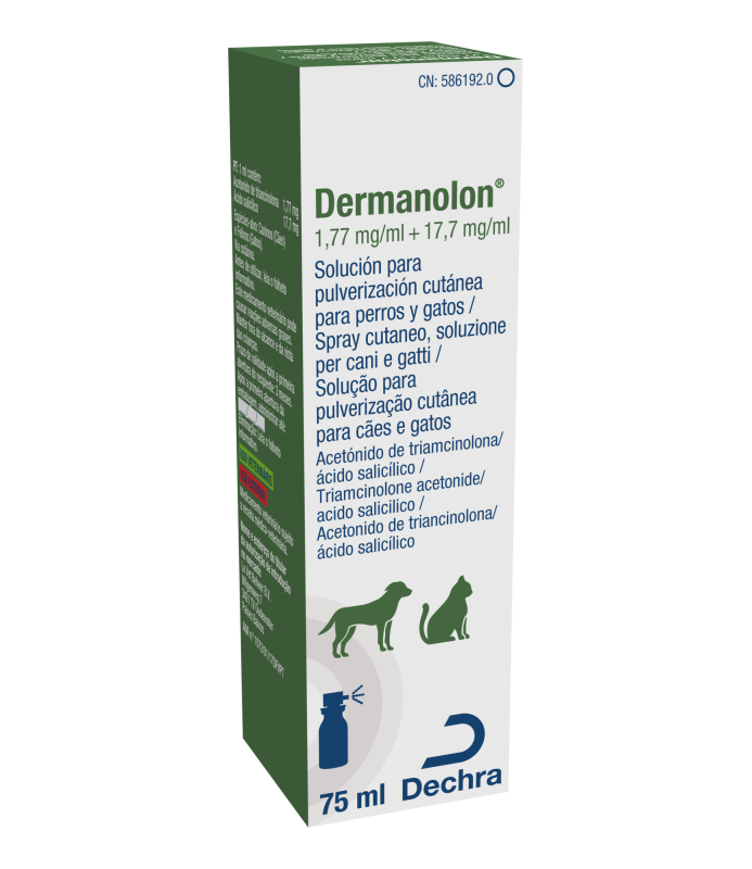 DERMANOLON SPRAY 75 ML