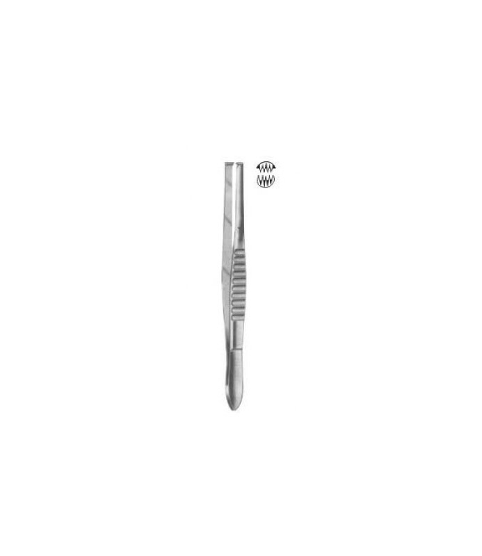 PINZA CHIRURGICA BEAR 4X5 DENTI CM.15