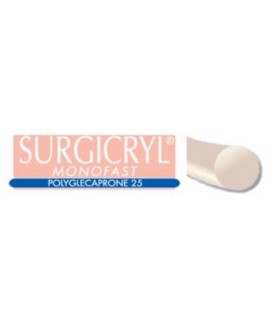 Surgicryl Monofast Monofilamento Assorbibile EP 2_Ago tondo 22mm. 75cm. x12pz.