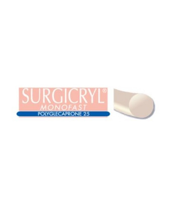 Surgicryl Monofast Monofilamento Assorbibile EP 2_Ago tondo 22mm. 75cm. x12pz.