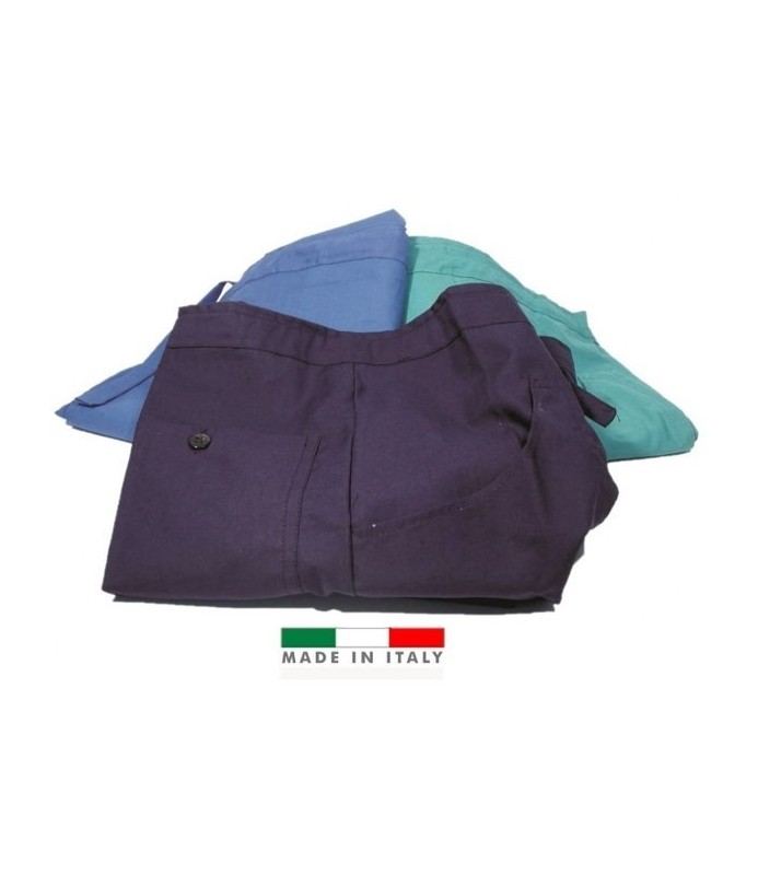 PANTALONE COTONE BLUE SC    TG.XS
