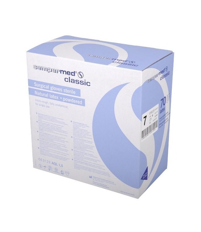 Guanto lattice sterile SEMPERIT n.6,0_- Acquisto minimo 70 paia e multipli
