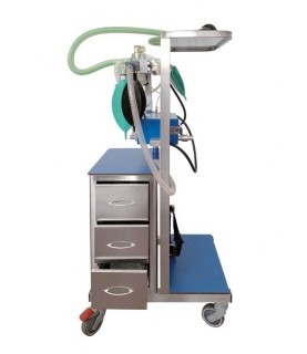 ANESTESIA A CARRELLO O2 CIRC./CHI.KG.0.4