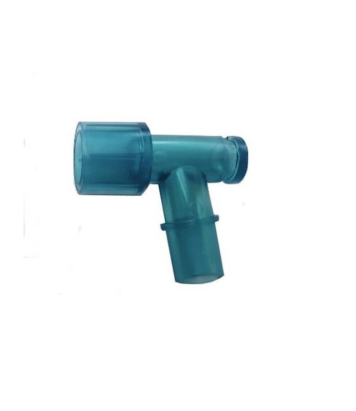 RACCORDO PLAST.ANESTESIA ANGOLO 9201/M