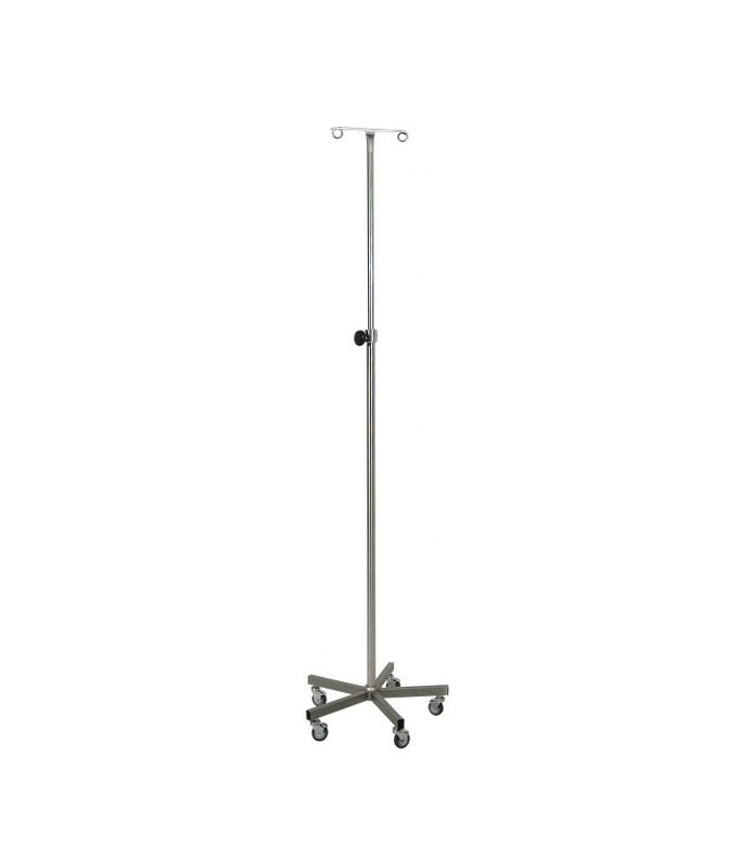 Piantana flebo AF in acciaio Inox