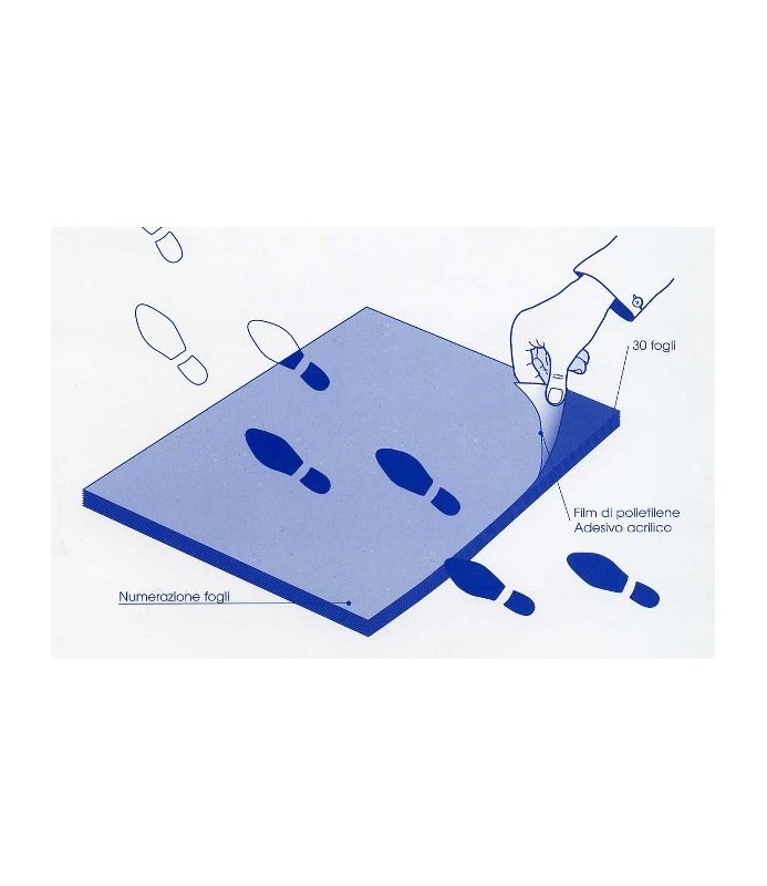 TAPPETO DECONTAMINANTE  45X115X30 STRAP