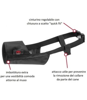 MUSERUOLA CANI NYLON N.0 2