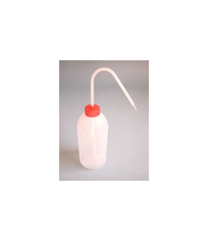 Bottiglia con beccuccio in plastica