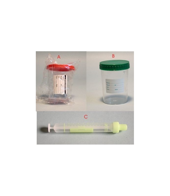 FLACONE URINE STERILE ML.125 T/P