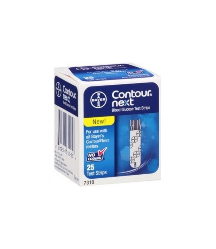 TEST CONTOUR GLUCO. X 25 PZ.