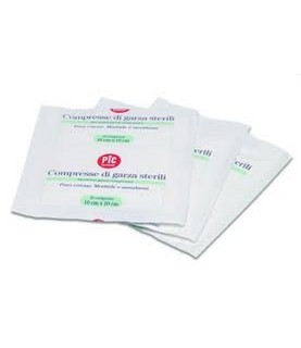 GARZA STER. CM10X10X25PZ. CF 50 BUSTE