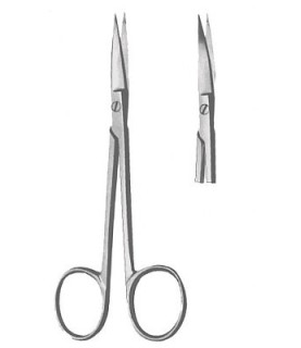 FORBICE IRIDECTOMIA AF CM.10 CURVA