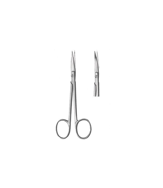FORBICE IRIDECTOMIA AF CM.10 CURVA