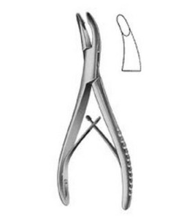 PINZA OSSIV.LUER AF CM.15 CURVA