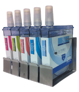 PORTADISCOFLAC INOX 4 POSTI