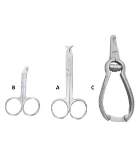 TAGLIAUNGHIE AF-FORBICE INOX CM.11