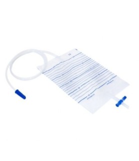SACCA URINA LT.2 TUBO 90 CM FZ S/SCARICO