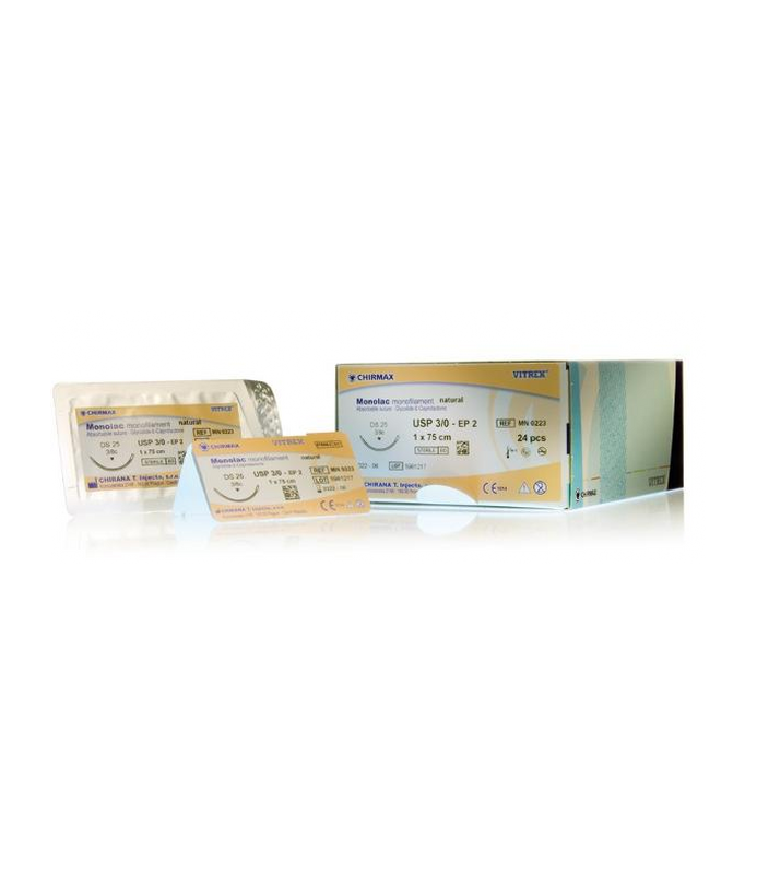 MONOLAC USP 3/0 (EP 2) - Conf. da 24 pz.