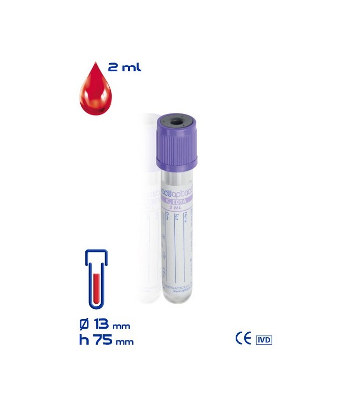 VACUAPT 2CC.MM. EDTA K3 X100 PZ.