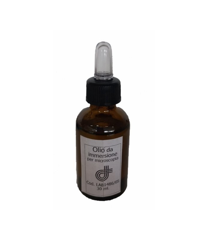 OLIO IMMERSIONE MICROSCOPIA 30 ML. NEW