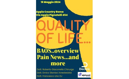 Quality of life ...BAOS ... overview ... Pain news ... and more